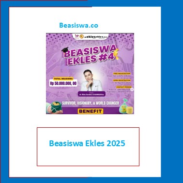 Beasiswa Ekles 2025