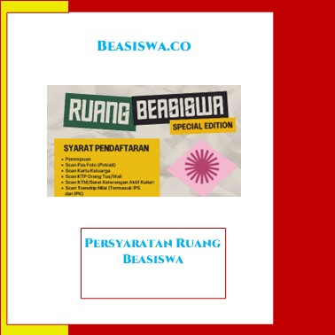 Persyaratan Ruang Beasiswa 2024