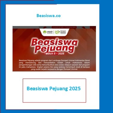 Beasiswa Pejuang 2025