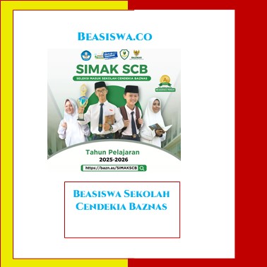 Beasiswa Sekolah Cendekia Baznas