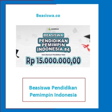 Beasiswa Pendidikan Pemimpin Indonesia