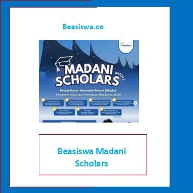 Beasiswa Madani Scholars