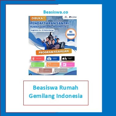 Beasiswa Rumah Gemilang Indonesia