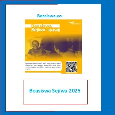 Beasiswa Sejiwa 2025