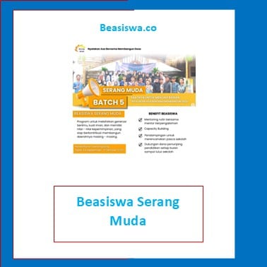 Beasiswa Serang Muda