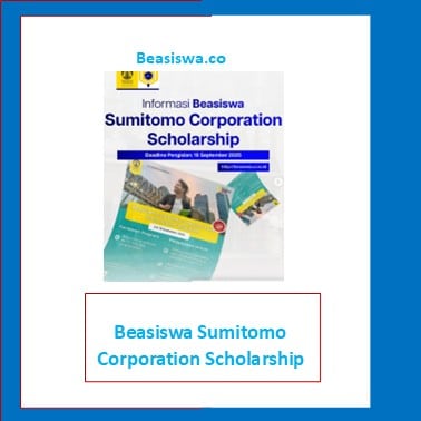 Beasiswa Sumitomo Corporation Scholarship