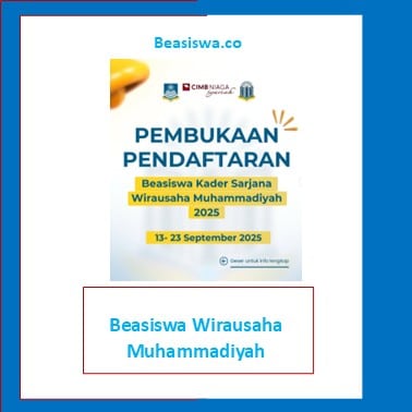 Beasiswa Wirausaha Muhammadiyah
