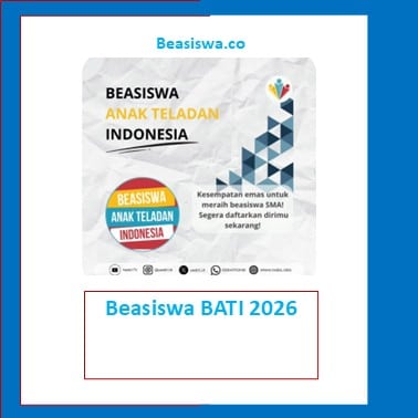 Beasiswa BATI 2026