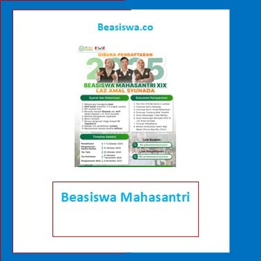 Beasiswa Mahasantri