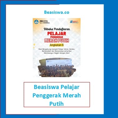 Beasiswa Pelajar Penggerak Merah Putih