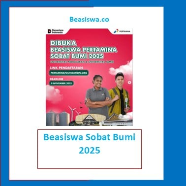 Beasiswa Sobat Bumi 2025