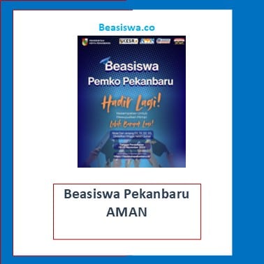 Beasiswa Pekanbaru AMAN