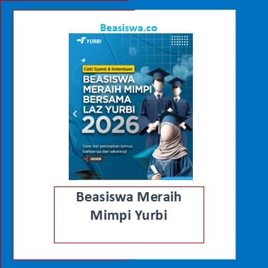 Beasiswa Meraih Mimpi Yurbi