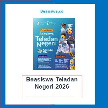 Beasiswa Teladan Negeri 2026