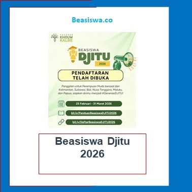 Beasiswa Djitu 2026