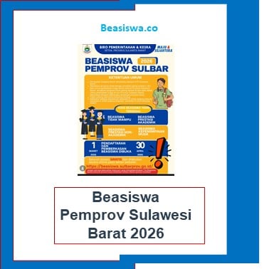Beasiswa Pemprov Sulawesi Barat 2026