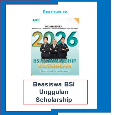 Beasiswa BSI Unggulan Scholarship