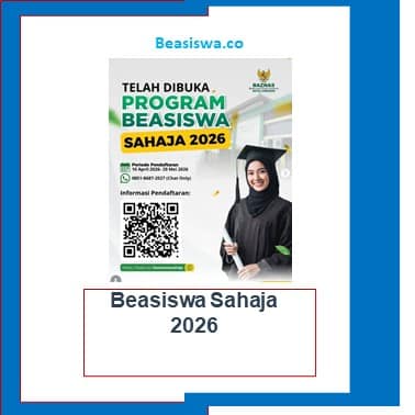 Beasiswa Sahaja 2026
