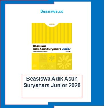Beasiswa Adik Asuh Suryanara Junior 2026