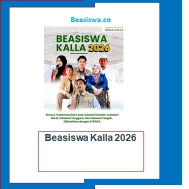 Beasiswa Kalla 2026