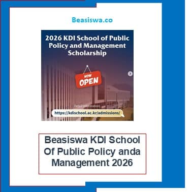 Beasiswa KDI School Of Public Policy anda Management 2026